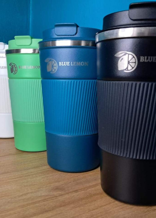 Stainless Steel Coffee Cup with Sleeve